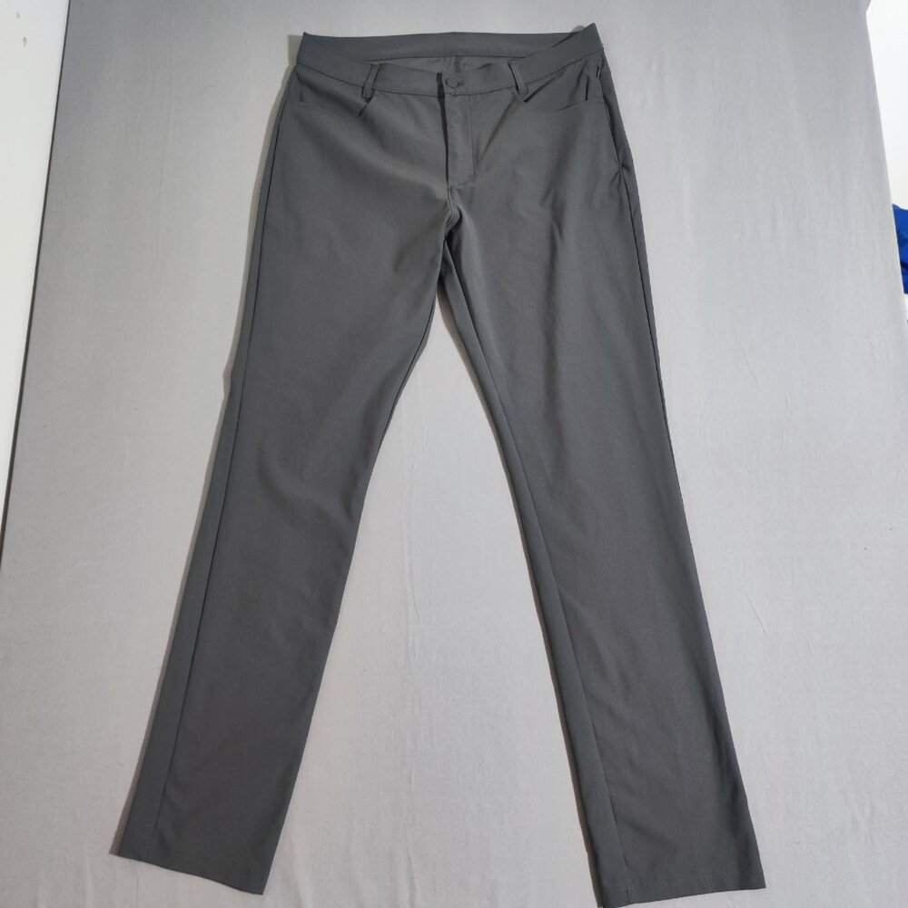 Old Navy Active Pants men's 36X36 grey colour active wear Hybrid polyester pants